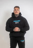 ESSENTIAL OVERSIZED HOODIE - BLACK - Ready Or Not Activewear