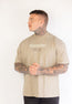 THE ESSENTIAL OVERSIZED TEE - LIGHT BROWN - Ready Or Not Activewear