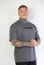 THE ESSENTIAL OVERSIZED TEE - CHARCOAL - Ready Or Not Activewear
