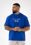 THE ESSENTIAL 1.1 OVERSIZED TEE - BLUE PRINT - Ready Or Not Activewear